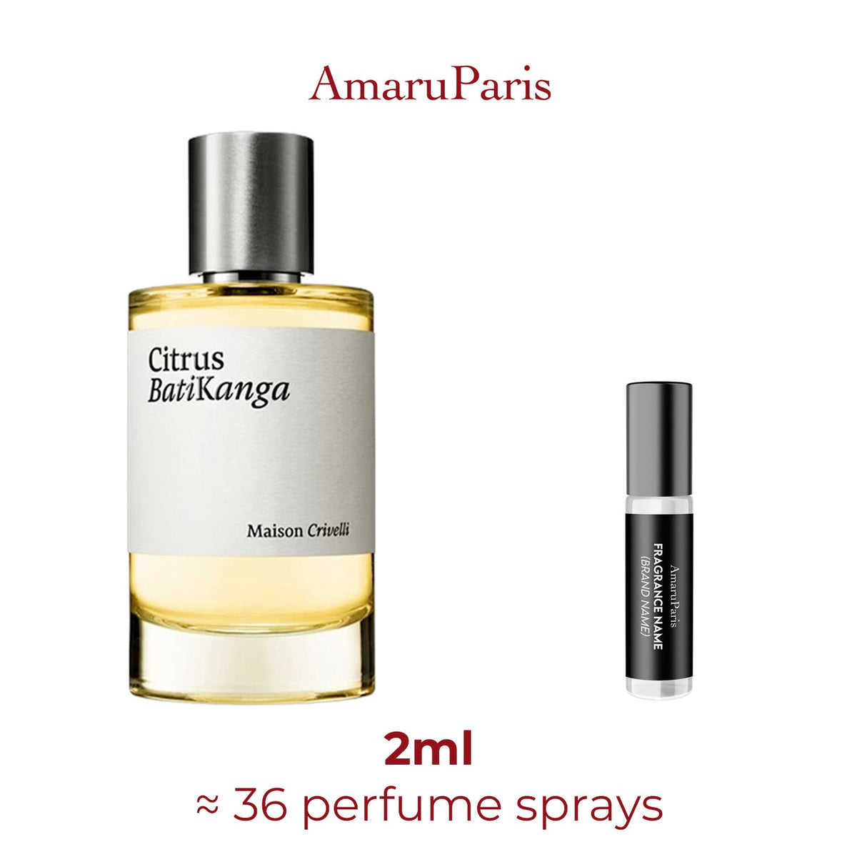 Parfum Citrus Batikanga Maison Crivelli unisexe - ParfumAmaruParis
