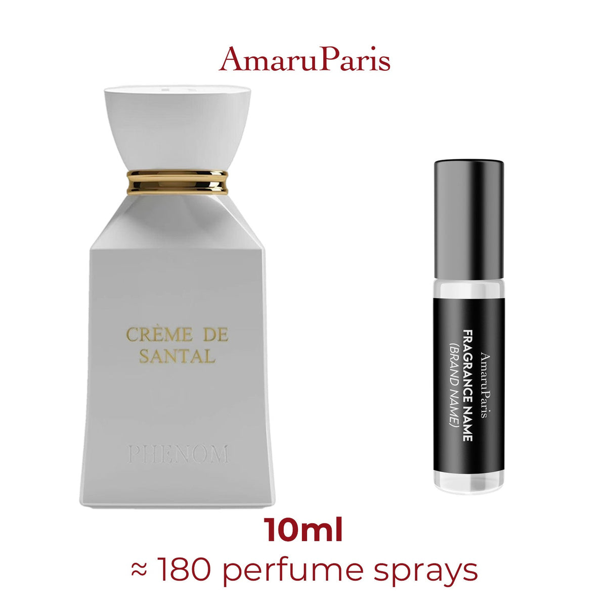 Parfum Crème de Santal Phenom unisexe - ParfumAmaruParis