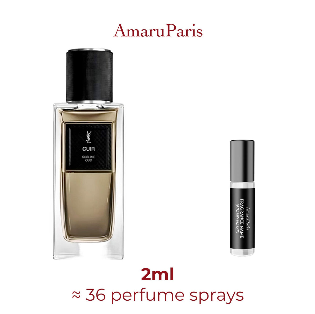 Parfum Cuir Sublime Oud Yves Saint Laurent unisexe - ParfumAmaruParis