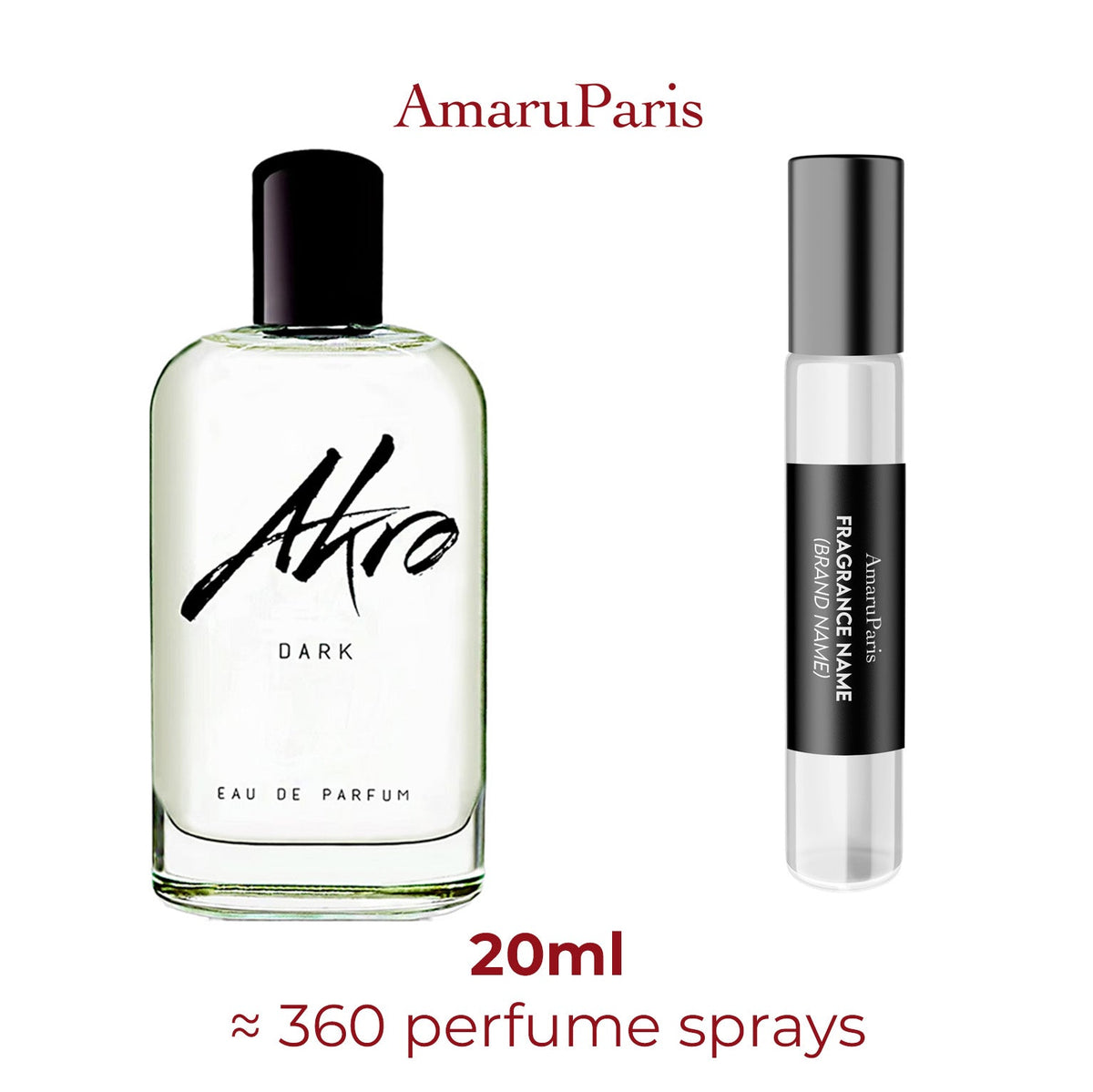 Parfum Dark Akro unisexe - AmaruParis