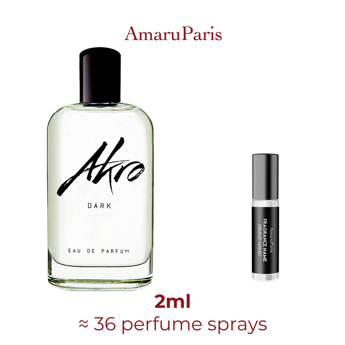 Parfum Dark Akro unisexe - AmaruParis