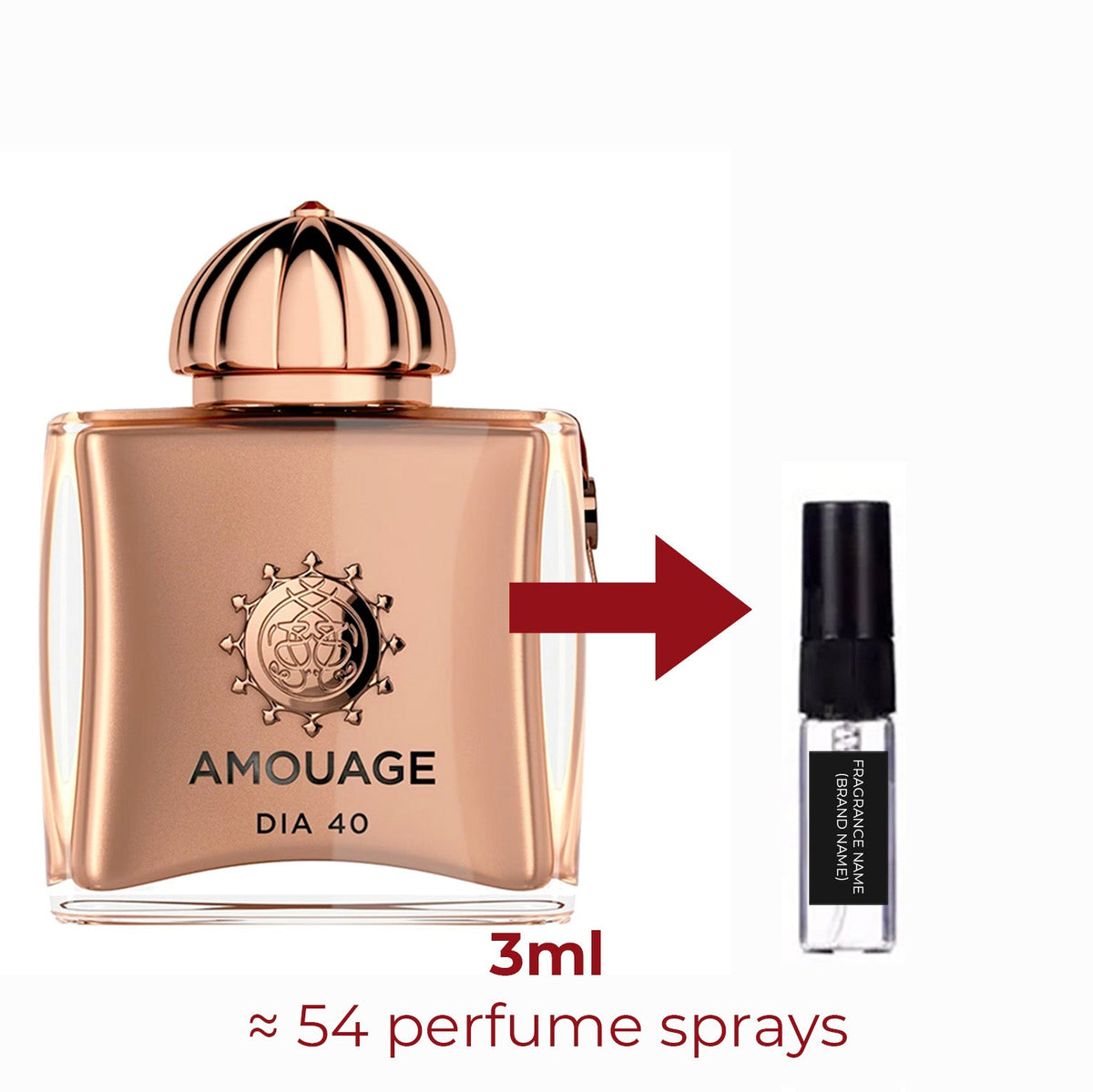 Parfum Dia 40 Woman Amouage pour femme - ParfumAmaruParis