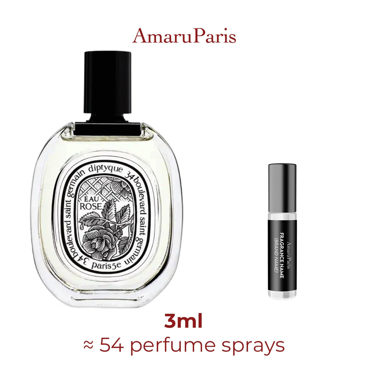Parfum Eau Rose Diptyque pour femme - ParfumAmaruParis