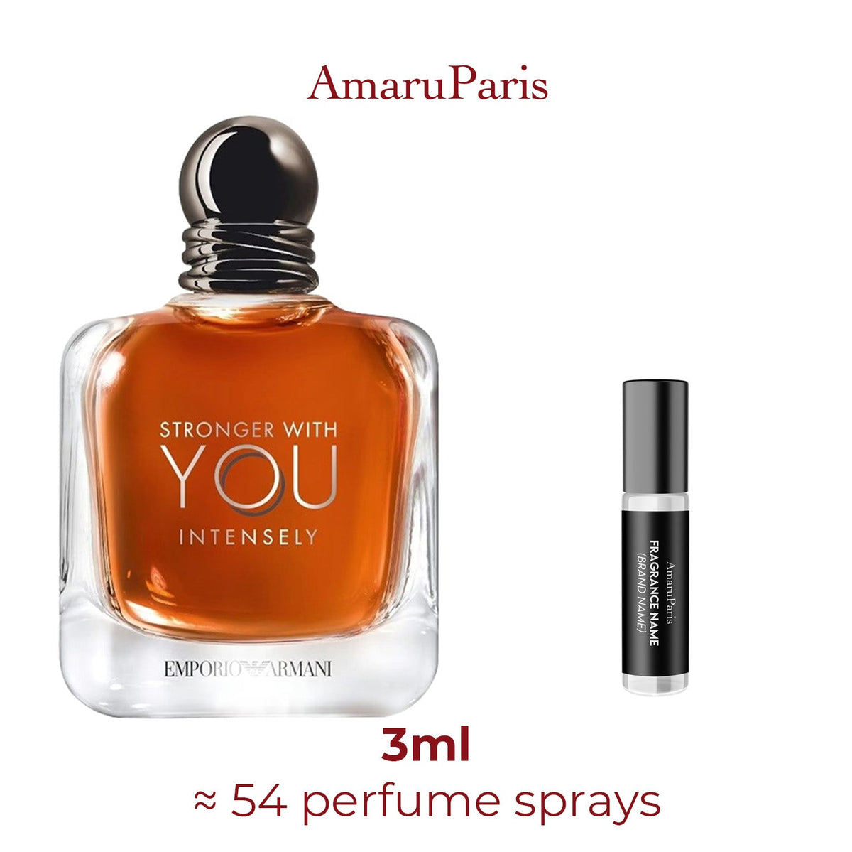 Parfum Emporio Armani Stronger With You Intensely Giorgio Armani pour homme - ParfumAmaruParis