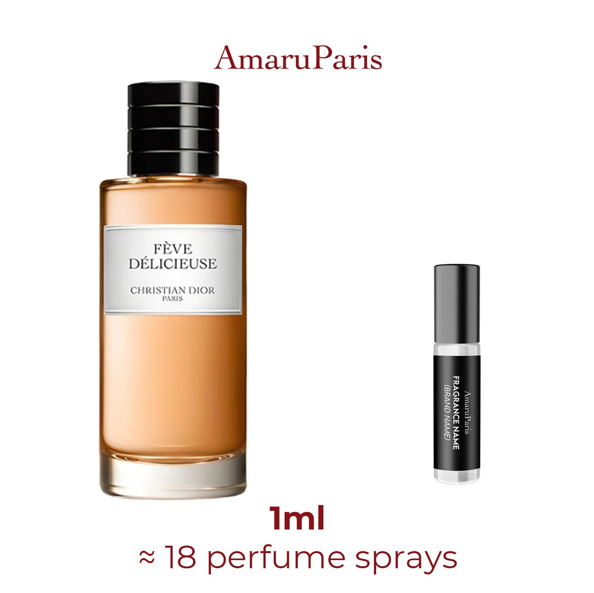 Parfum Fève Délicieuse Dior unisexe - ParfumAmaruParis