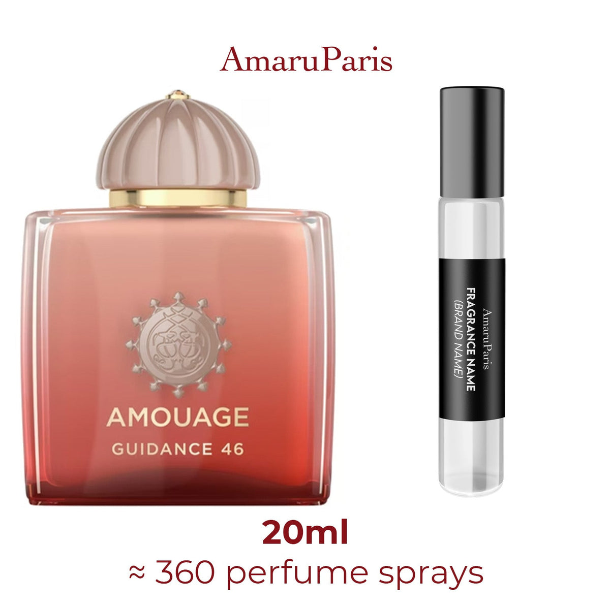 Parfum Guidance 46 Amouage unisexe - decant sample 20ml