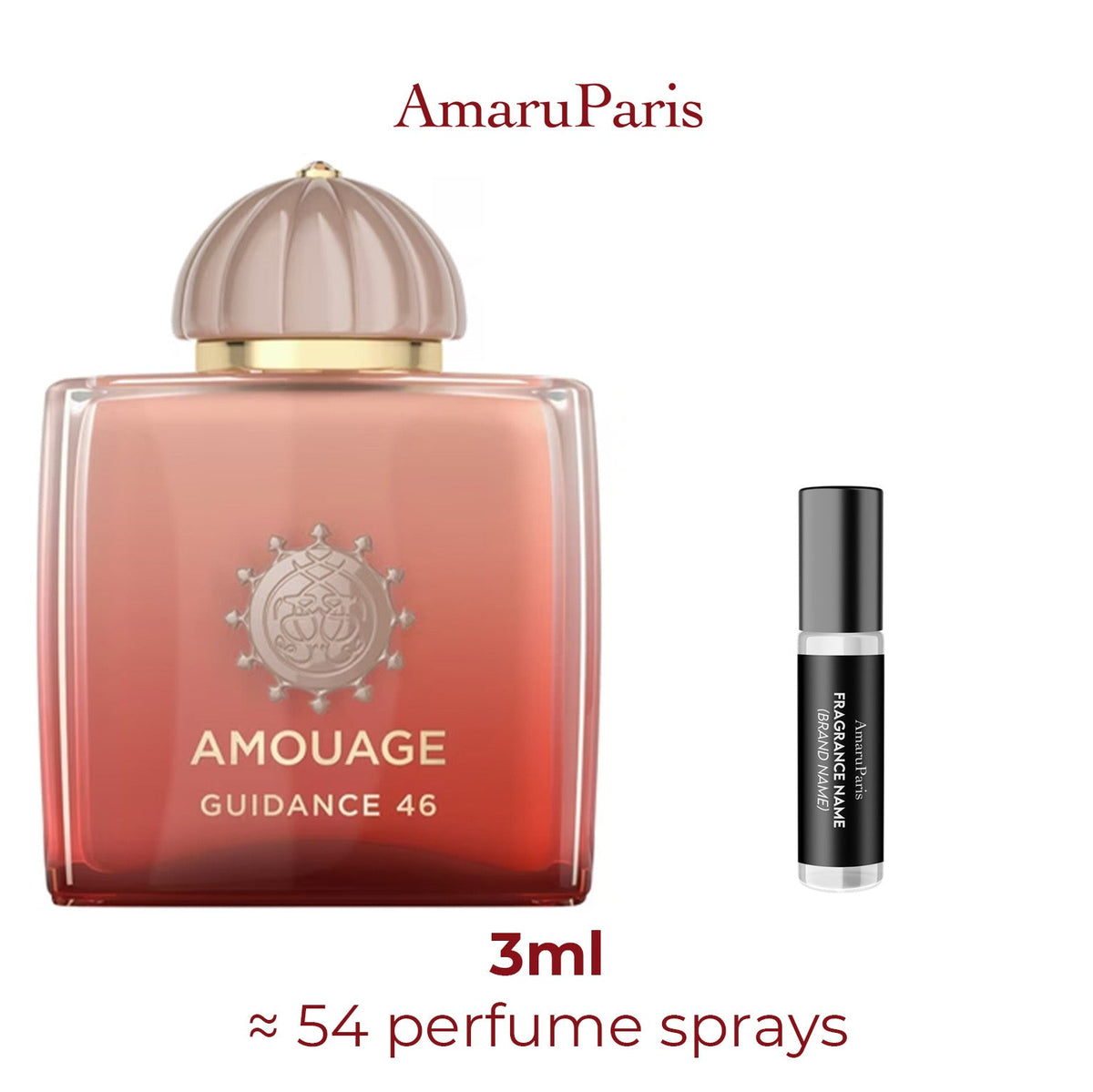 Parfum Guidance 46 Amouage unisexe - decant sample 3ml