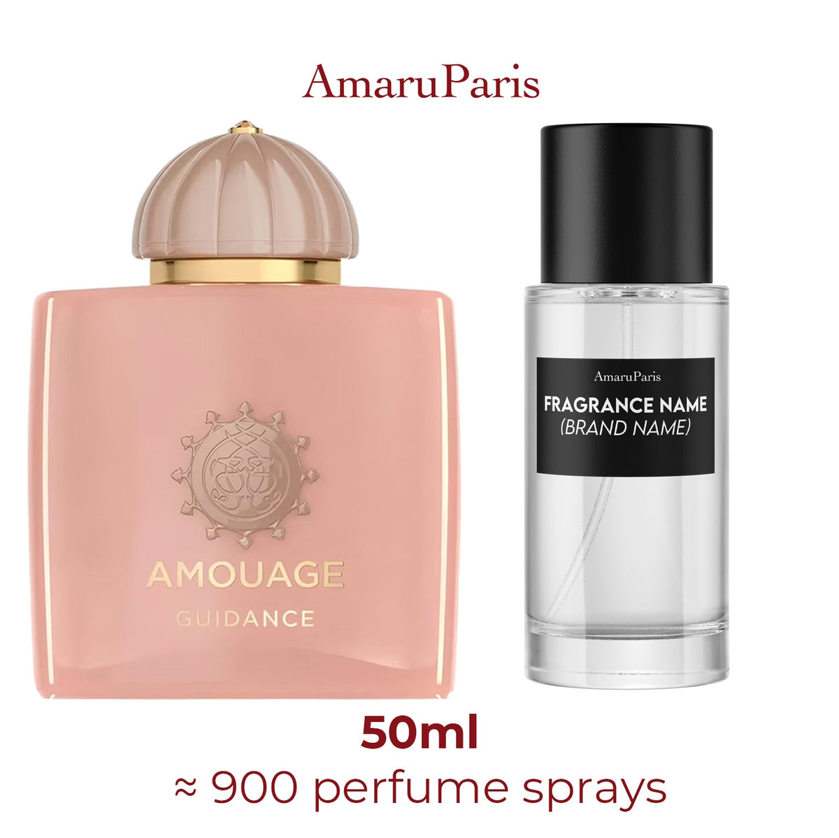 Parfum Guidance Amouage unisexe - decant sample 50ml