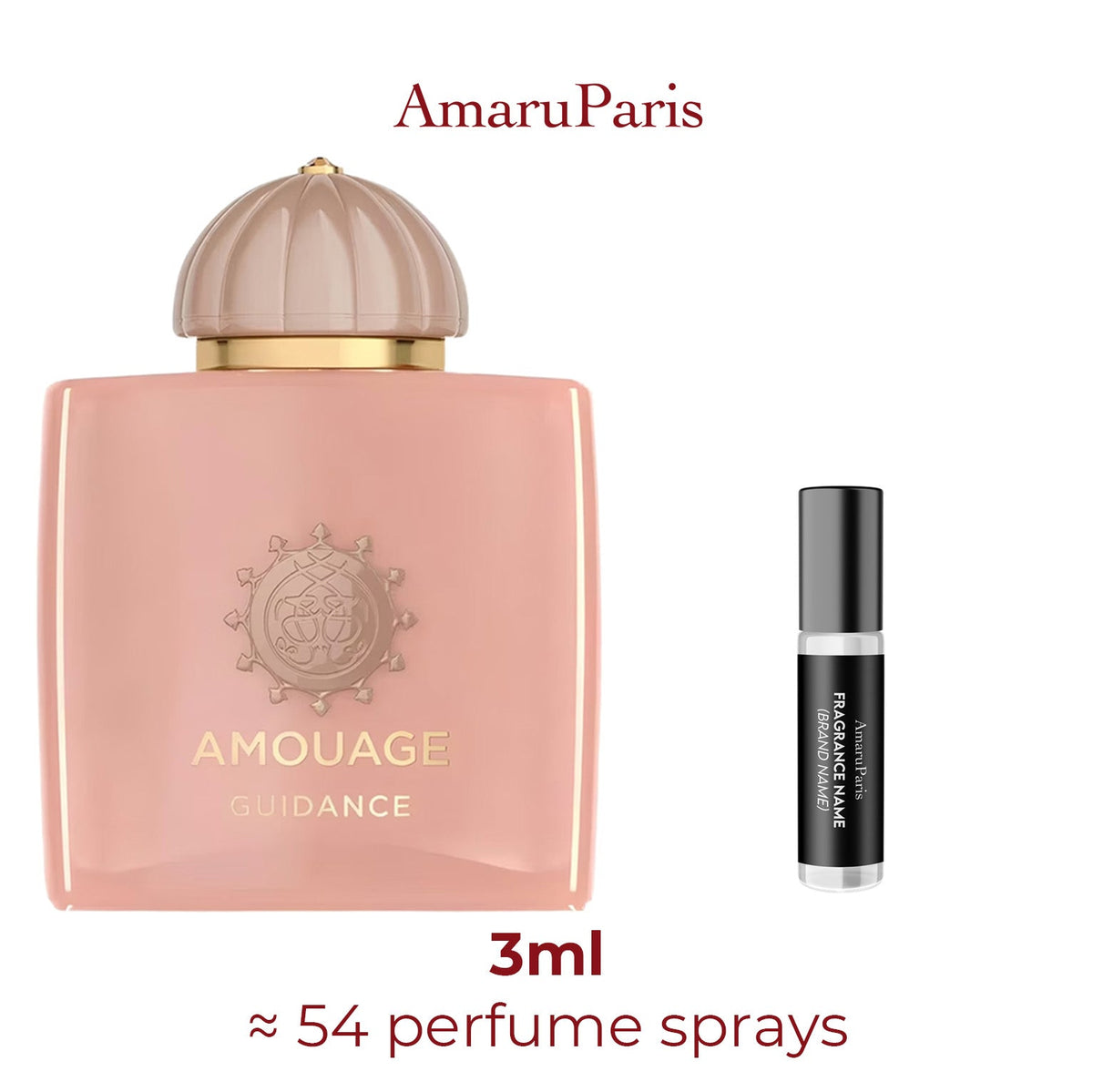 Parfum Guidance Amouage unisexe - decant sample 3ml
