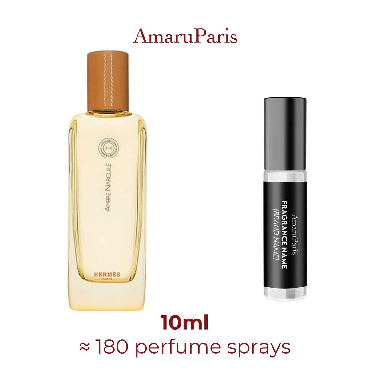 Parfum Hermessence Ambre Narguile Hermès unisexe - ParfumAmaruParis