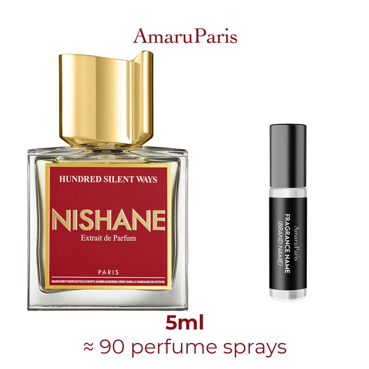 Parfum Hundred Silent Ways Nishane unisexe - ParfumAmaruParis