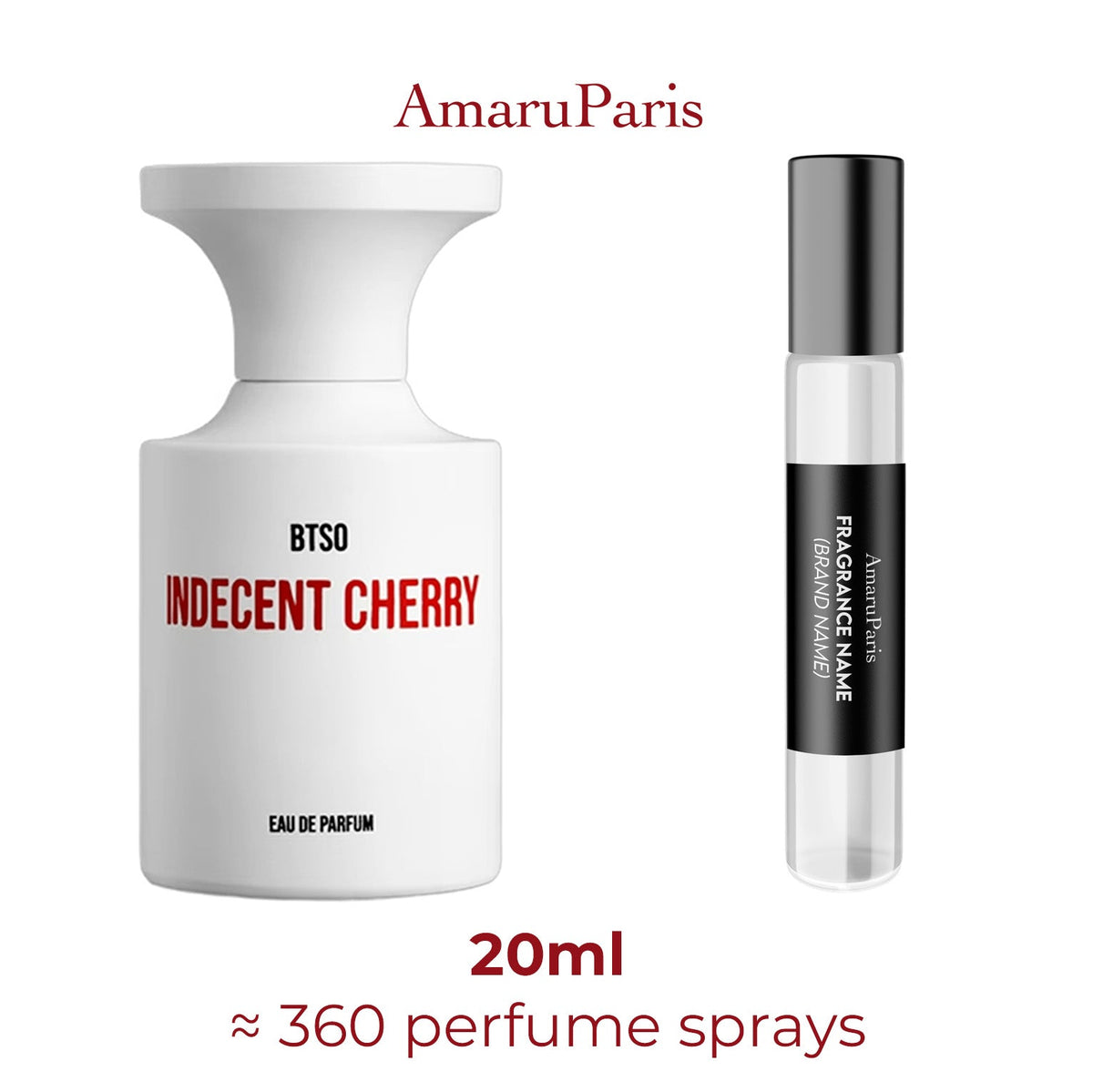 Parfum Indecent Cherry BORNTOSTANDOUT unisexe - ParfumAmaruParis