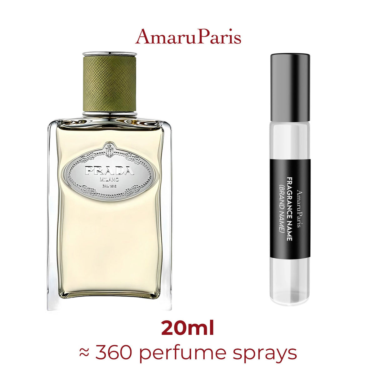 Parfum Infusion de Vétiver Prada unisexe - ParfumAmaruParis