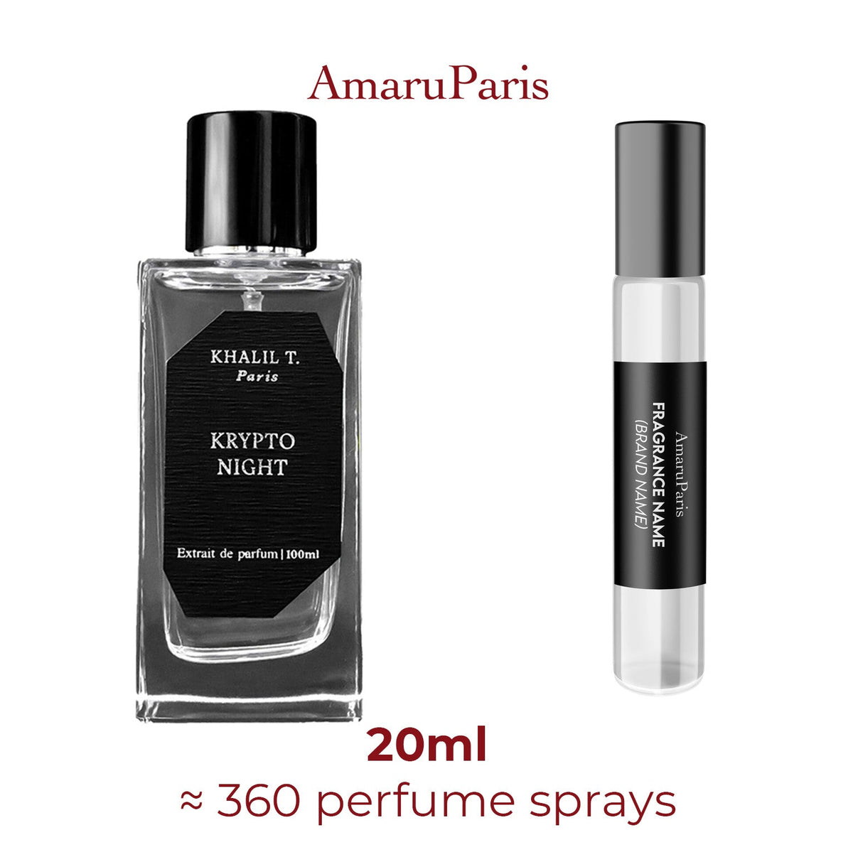 Parfum Krypto Night Khalil T. unisexe - ParfumAmaruParis