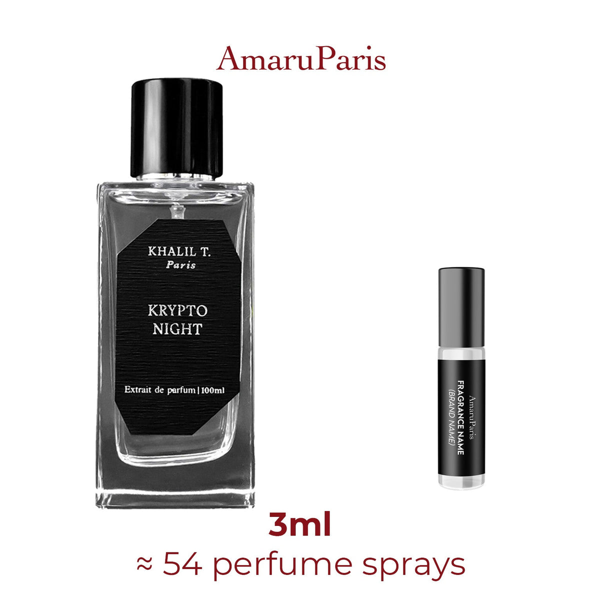 Parfum Krypto Night Khalil T. unisexe - ParfumAmaruParis