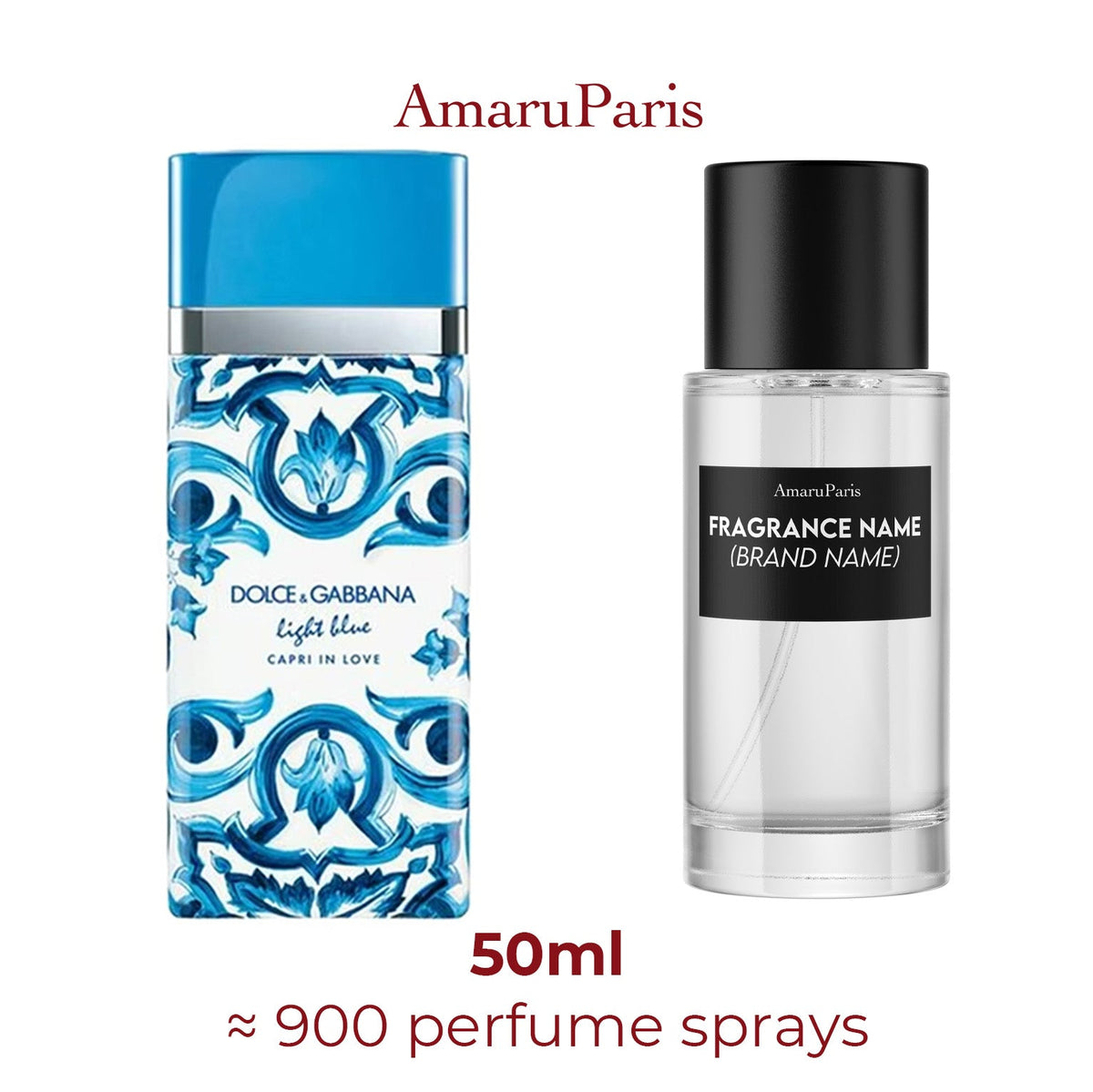 Parfum Light Blue Capri In Love Eau de Parfum Dolce&Gabbana pour femme - ParfumAmaruParis