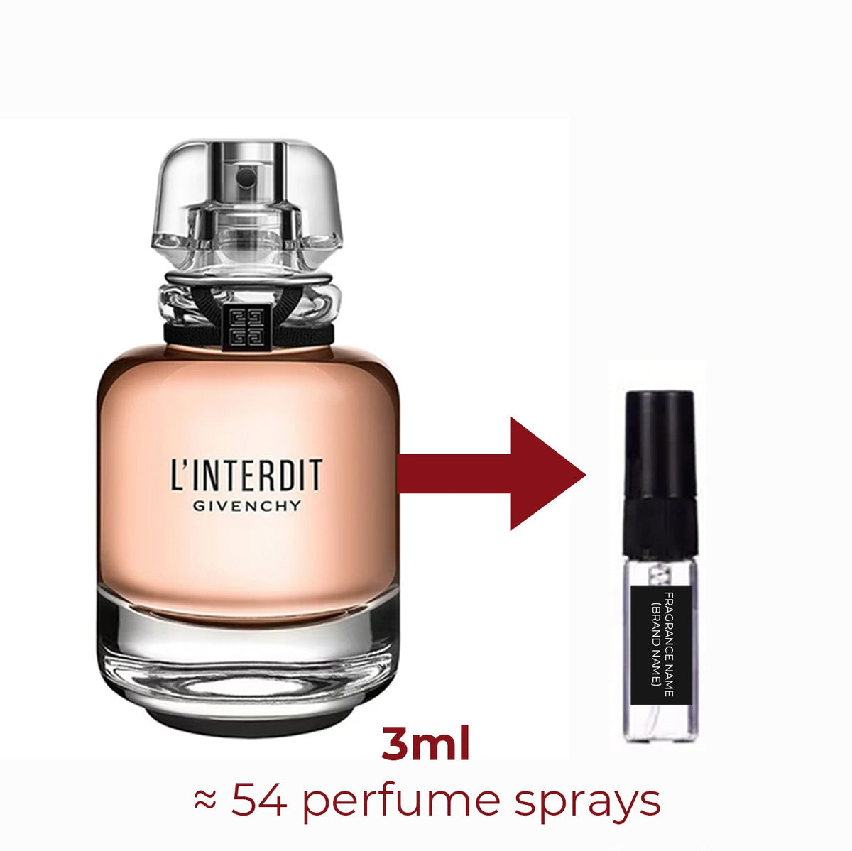 Parfum L'Interdit Eau de Parfum Givenchy pour femme - ParfumAmaruParis