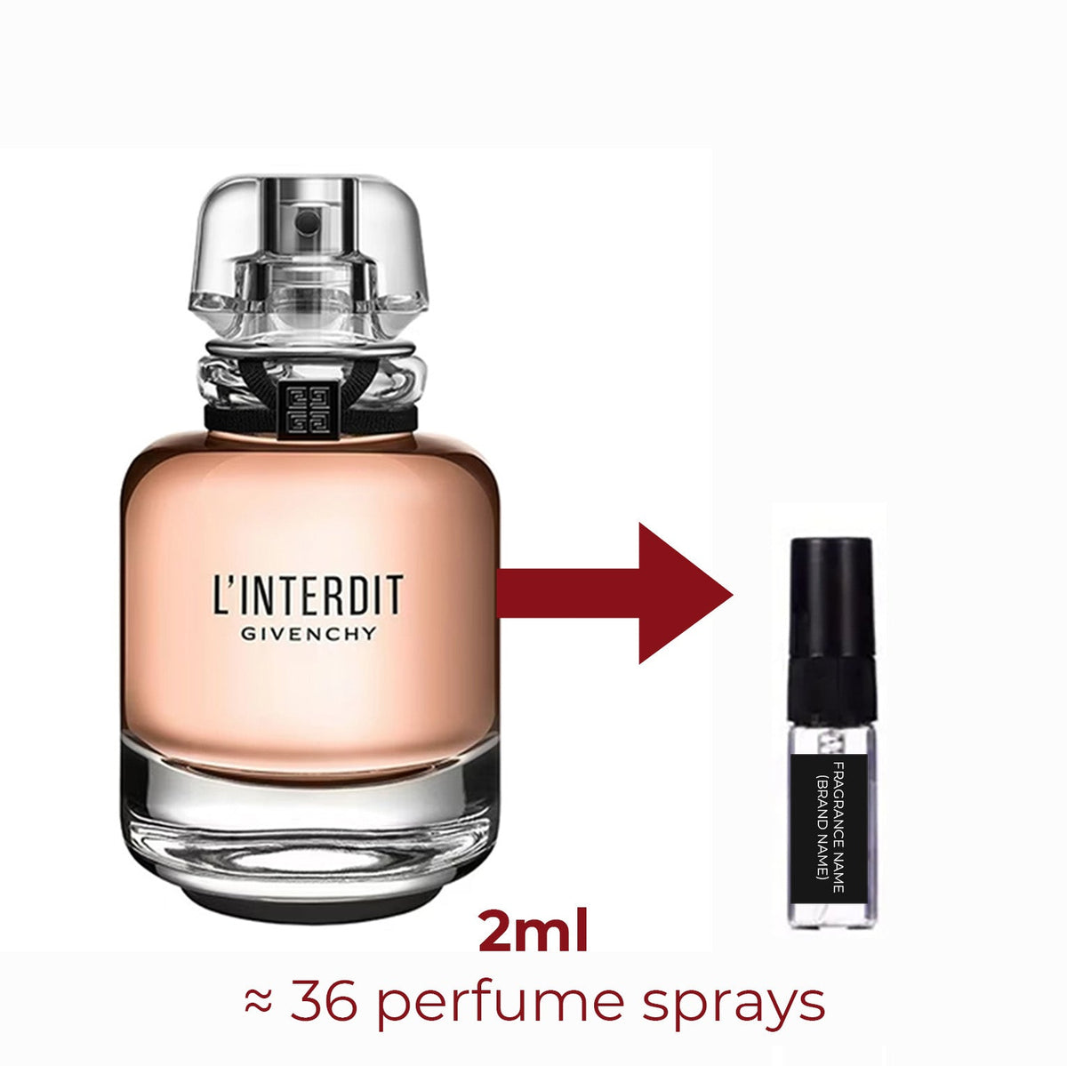 Parfum L'Interdit Eau de Parfum Givenchy pour femme - ParfumAmaruParis