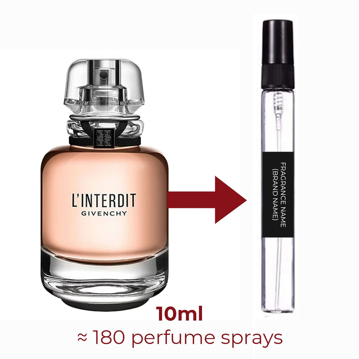 Parfum L'Interdit Eau de Parfum Givenchy pour femme - ParfumAmaruParis