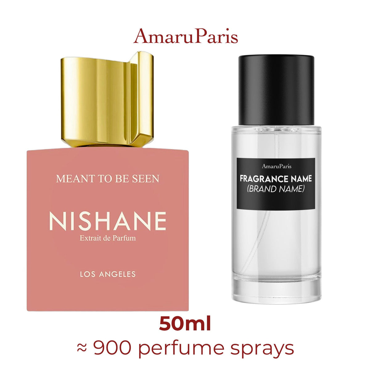 Parfum Meant To Be Seen Nishane unisexe - ParfumAmaruParis