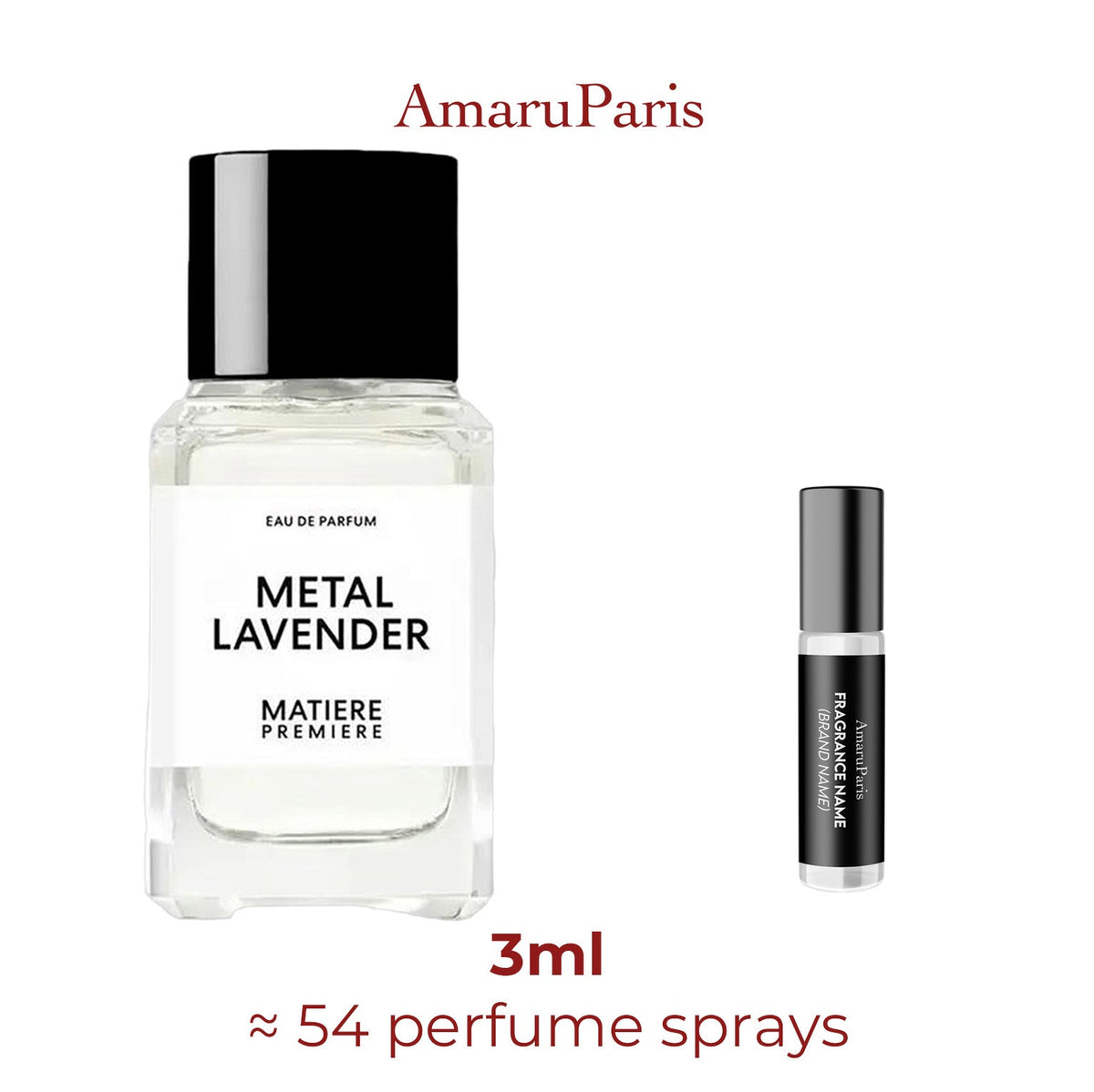 Parfum Metal Lavender Matière Première unisexe - ParfumAmaruParis
