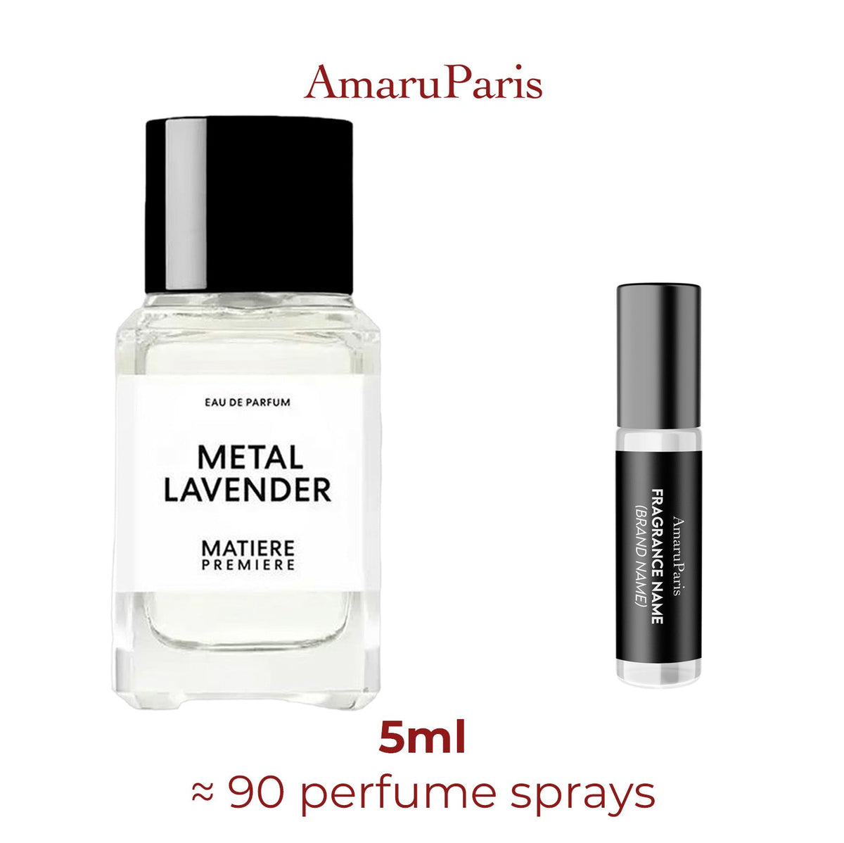 Parfum Metal Lavender Matière Première unisexe - ParfumAmaruParis