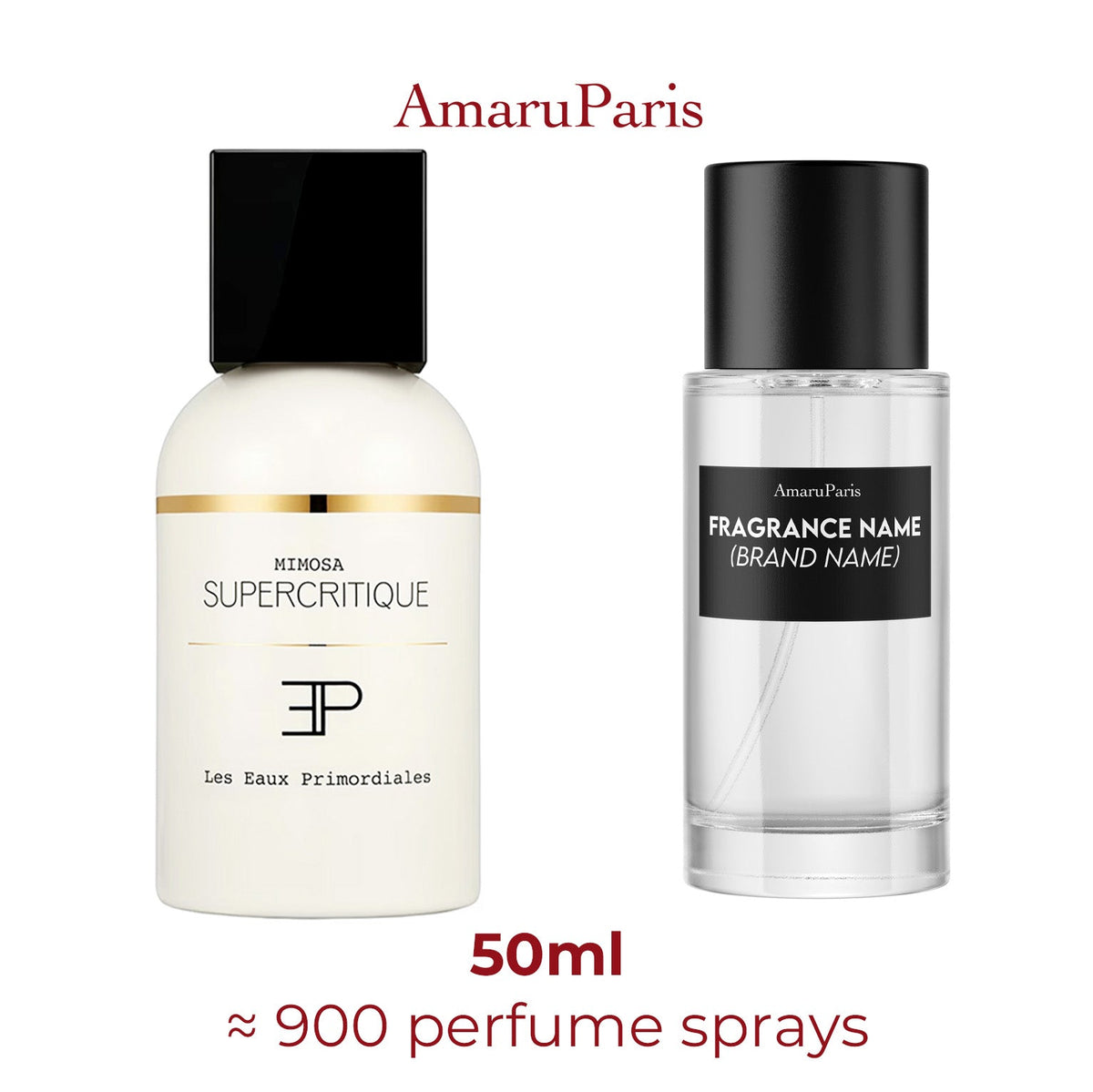 Parfum Mimosa Supercritique Les Eaux Primordiales unisexe - AmaruParis