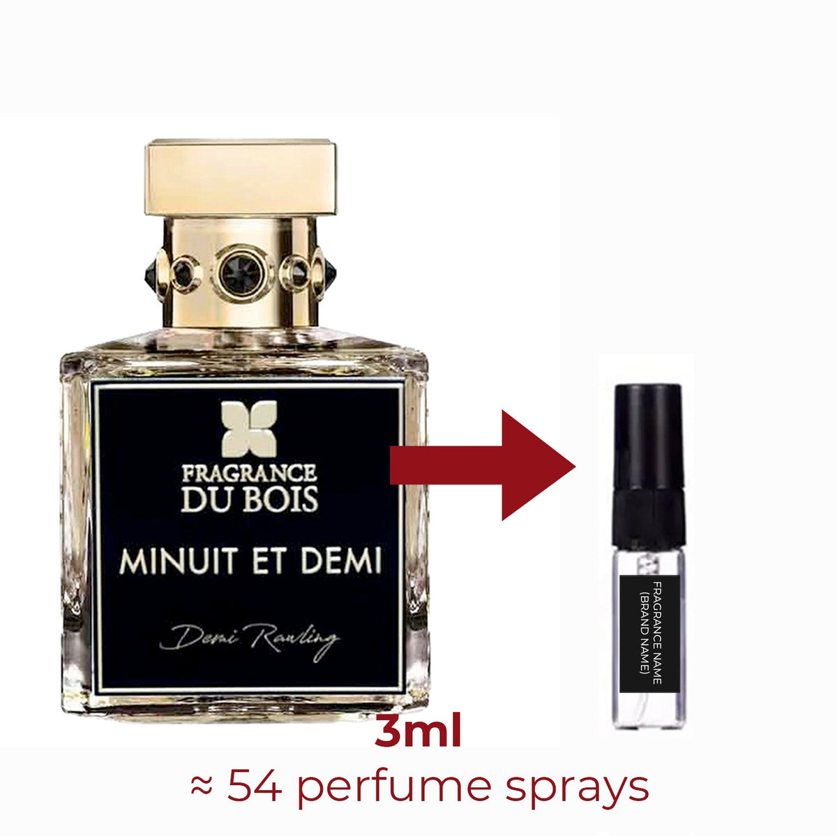 Parfum Minuit et Demi Fragrance Du Bois unisexe - ParfumAmaruParis