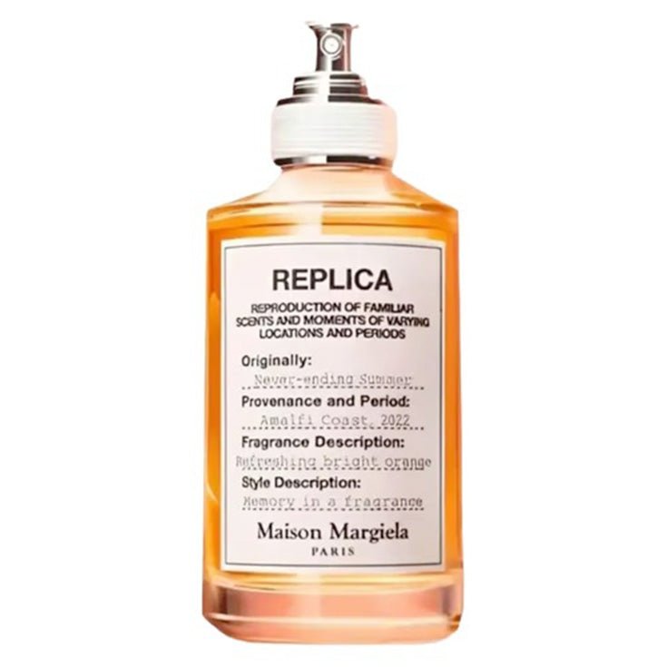 Never-ending Summer de Maison Margiela – flacon original et fiole décant Amaru Paris