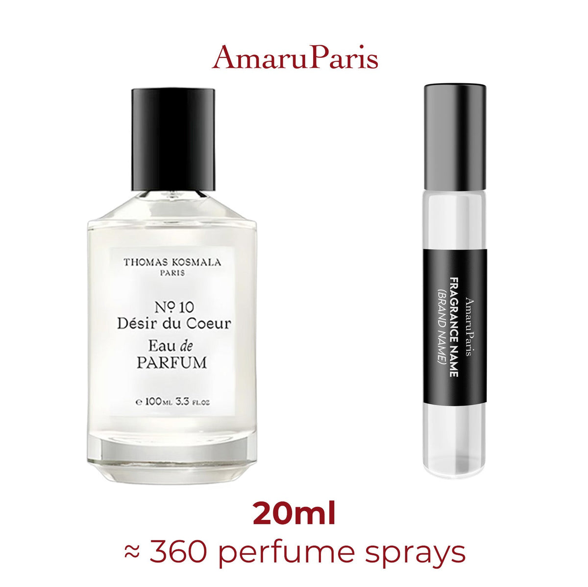 Parfum Nº 10 Désir du Coeur Thomas Kosmala unisexe - ParfumAmaruParis
