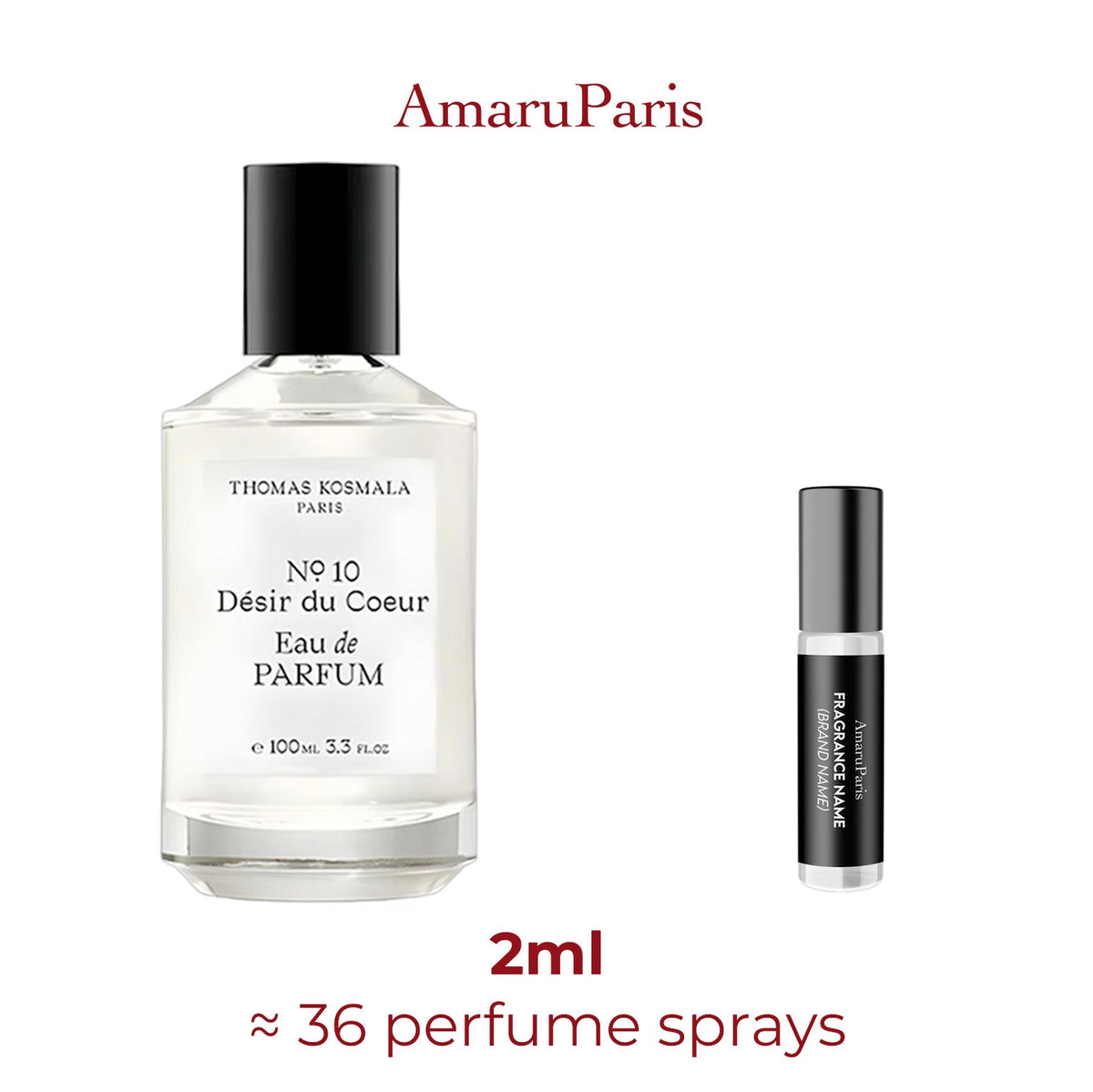 Parfum Nº 10 Désir du Coeur Thomas Kosmala unisexe - ParfumAmaruParis