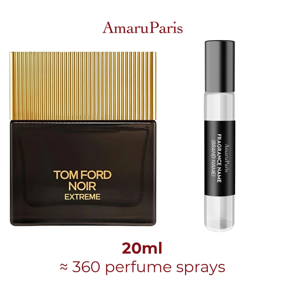 Parfum Noir Extreme Tom Ford pour homme - ParfumAmaruParis
