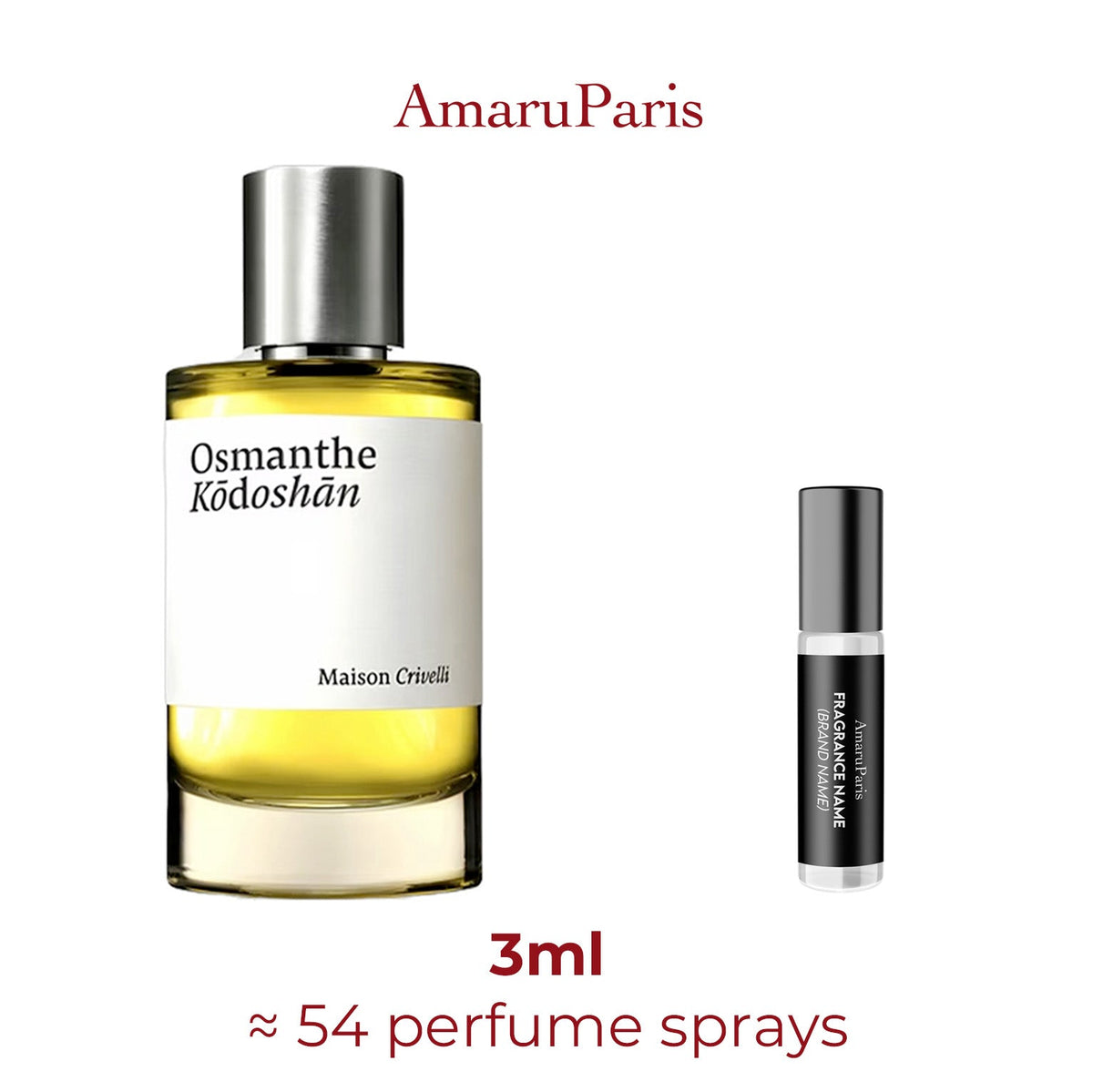 Parfum Osmanthe Kodoshan Maison Crivelli unisexe - ParfumAmaruParis