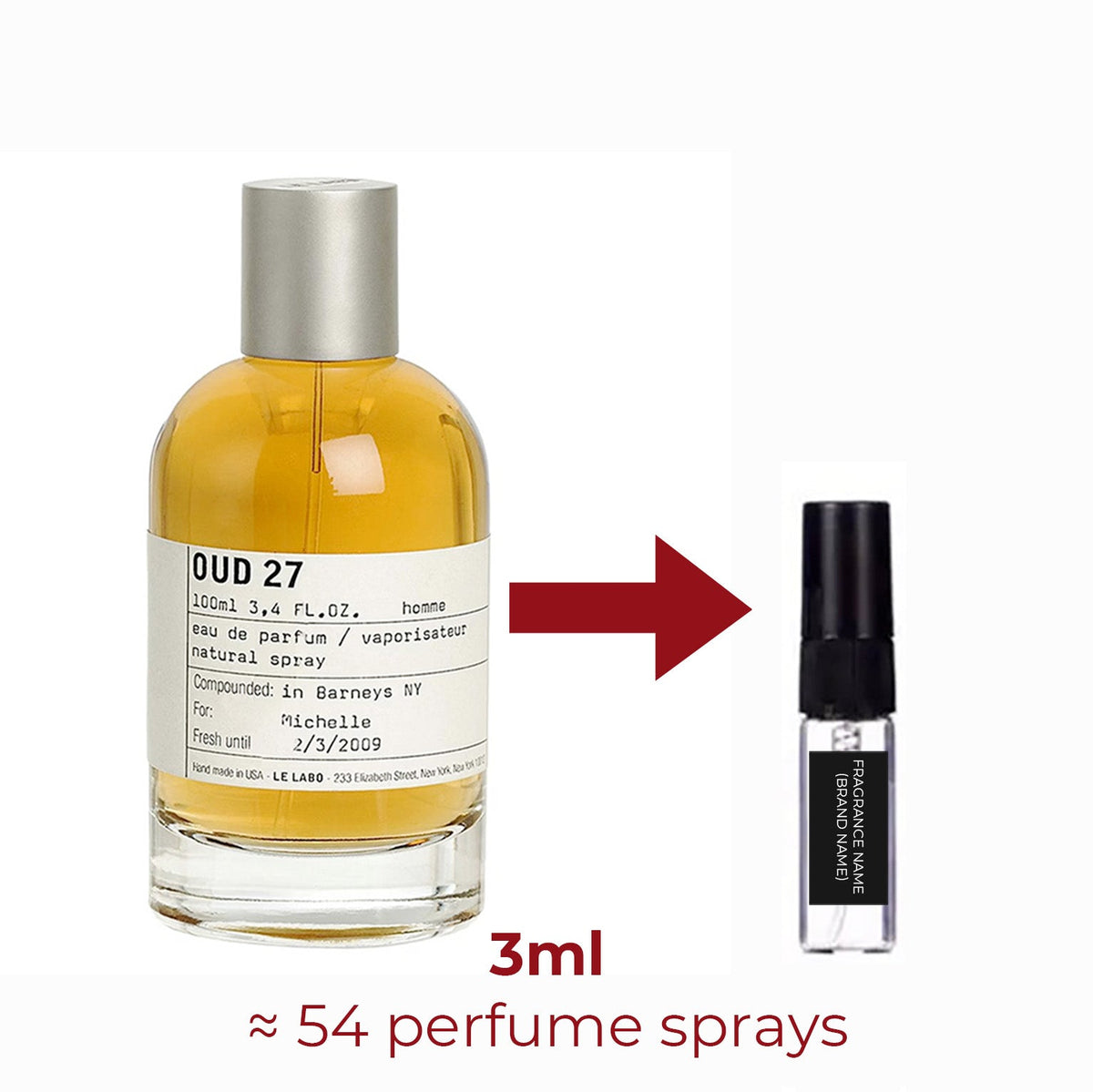 Parfum Oud 27 Le Labo unisexe - ParfumAmaruParis