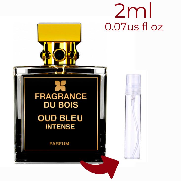 Parfum Oud Bleu Intense Fragrance Du Bois unisexe - ParfumAmaruParis
