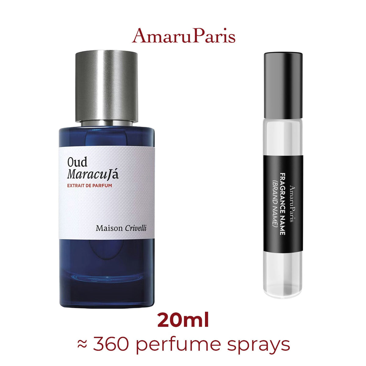 Parfum Oud Maracujá Maison Crivelli unisexe - ParfumAmaruParis