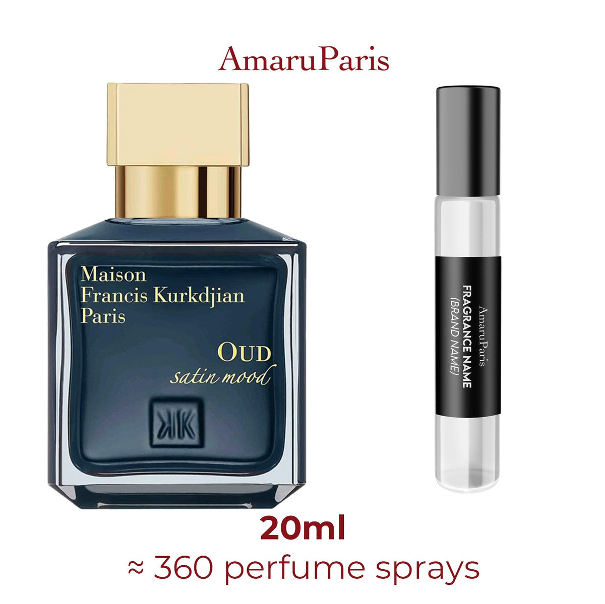 Parfum Oud Satin Mood Maison Francis Kurkdjian unisexe - ParfumAmaruParis