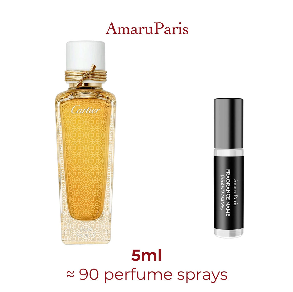 Parfum Oud & Vanillé Cartier unisexe - ParfumAmaruParis