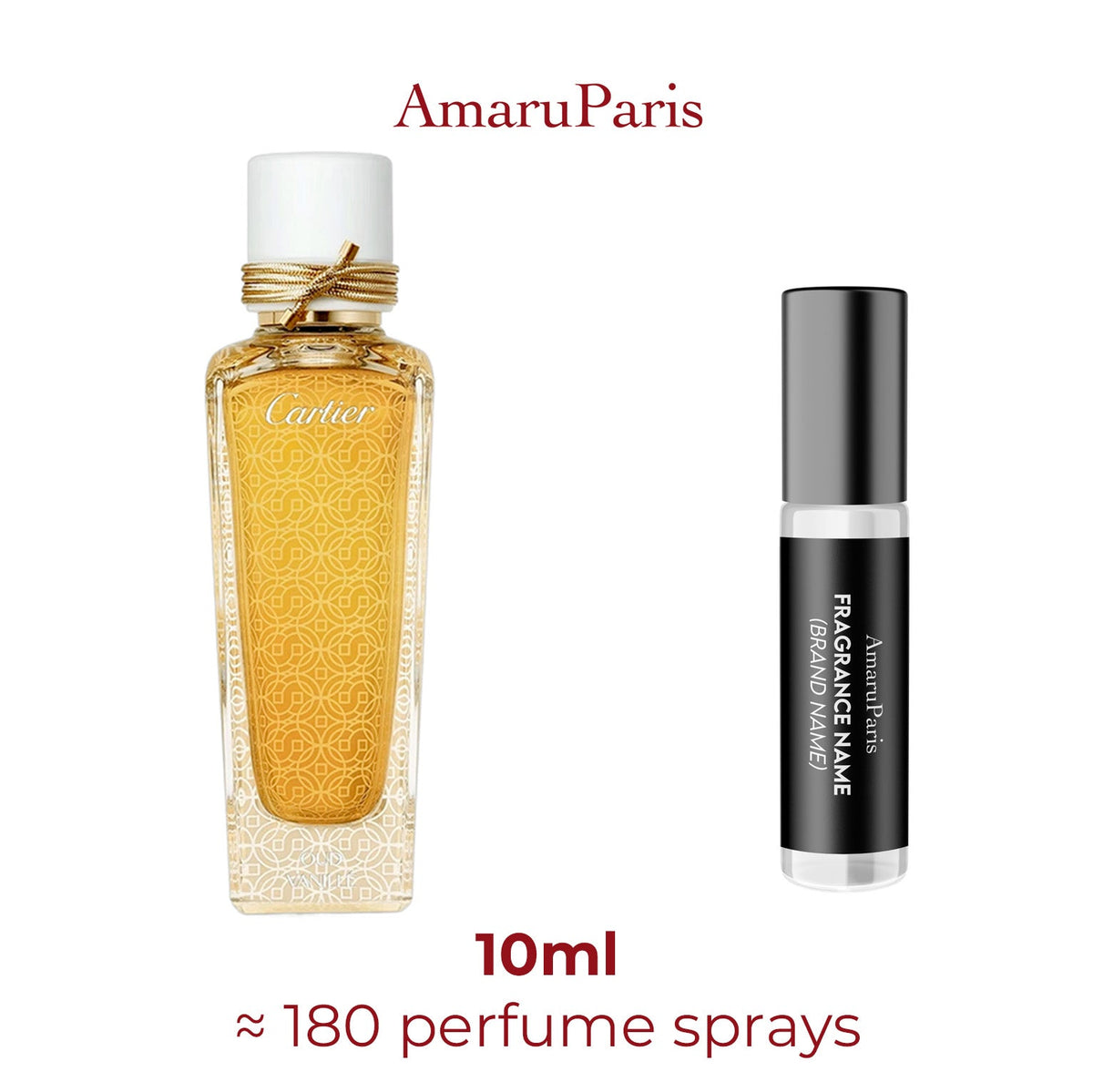 Parfum Oud & Vanillé Cartier unisexe - ParfumAmaruParis