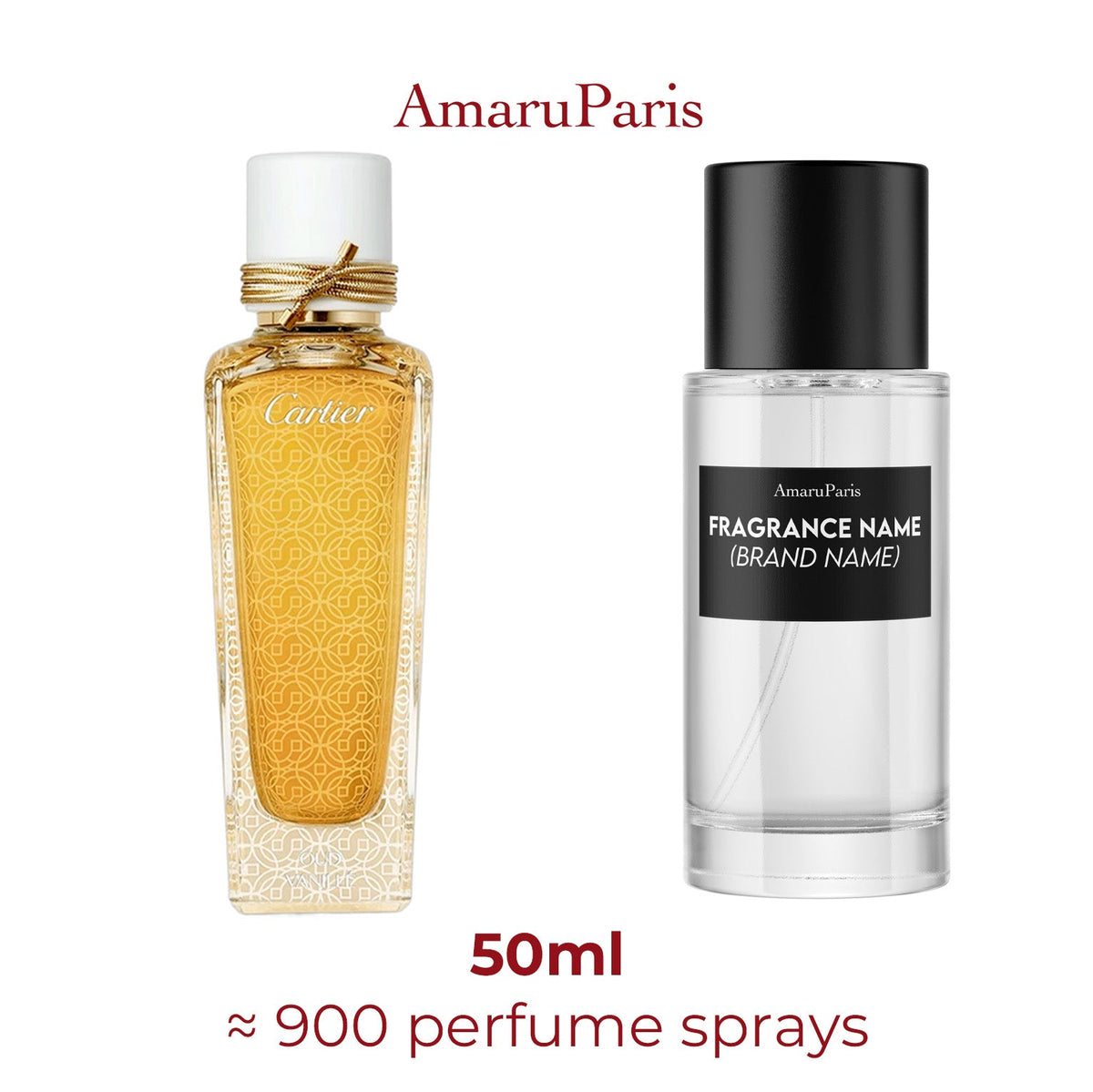 Parfum Oud & Vanillé Cartier unisexe - ParfumAmaruParis