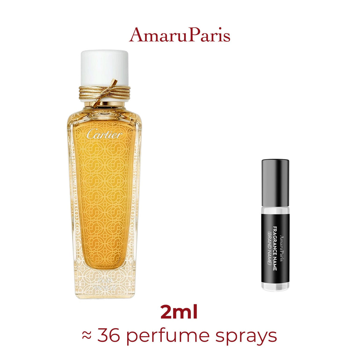Parfum Oud & Vanillé Cartier unisexe - ParfumAmaruParis