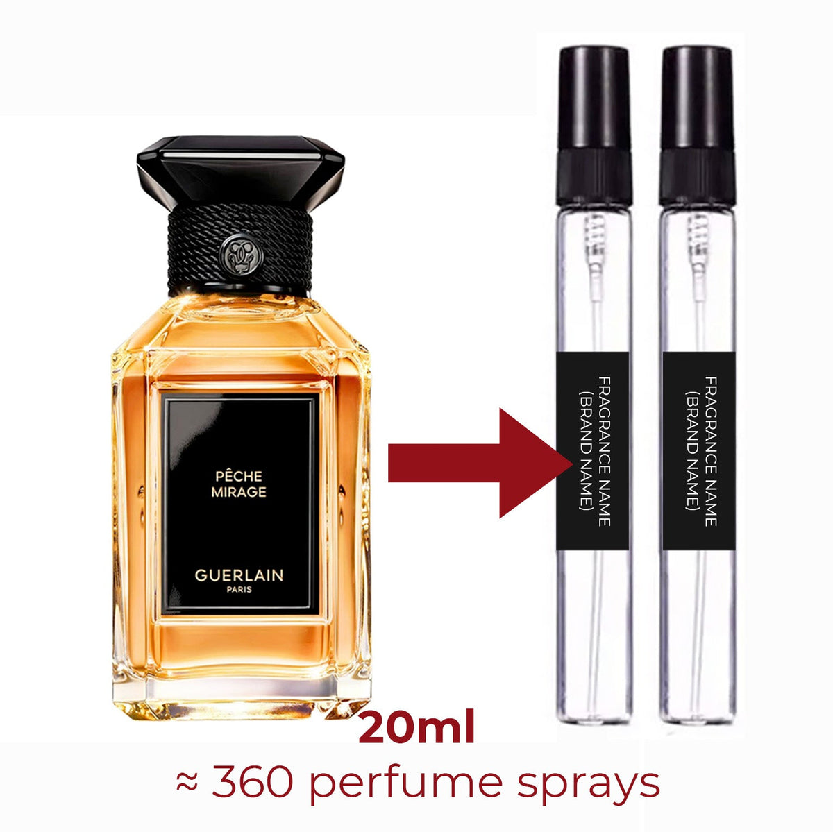 Parfum Pêche Mirage Guerlain unisexe - ParfumAmaruParis