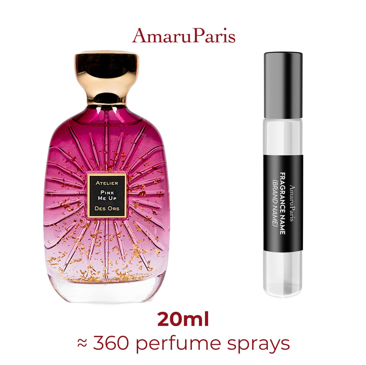 Parfum Pink Me Up Atelier des Ors unisexe - ParfumAmaruParis
