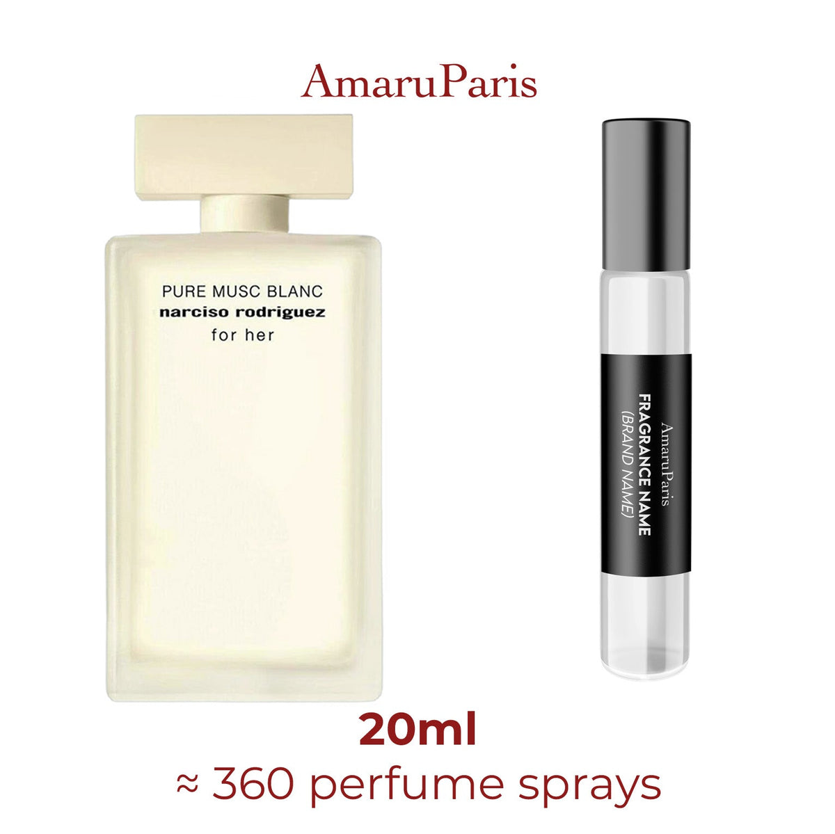 Parfum Pure Musc Blanc For Her Narciso Rodriguez pour femme - ParfumAmaruParis