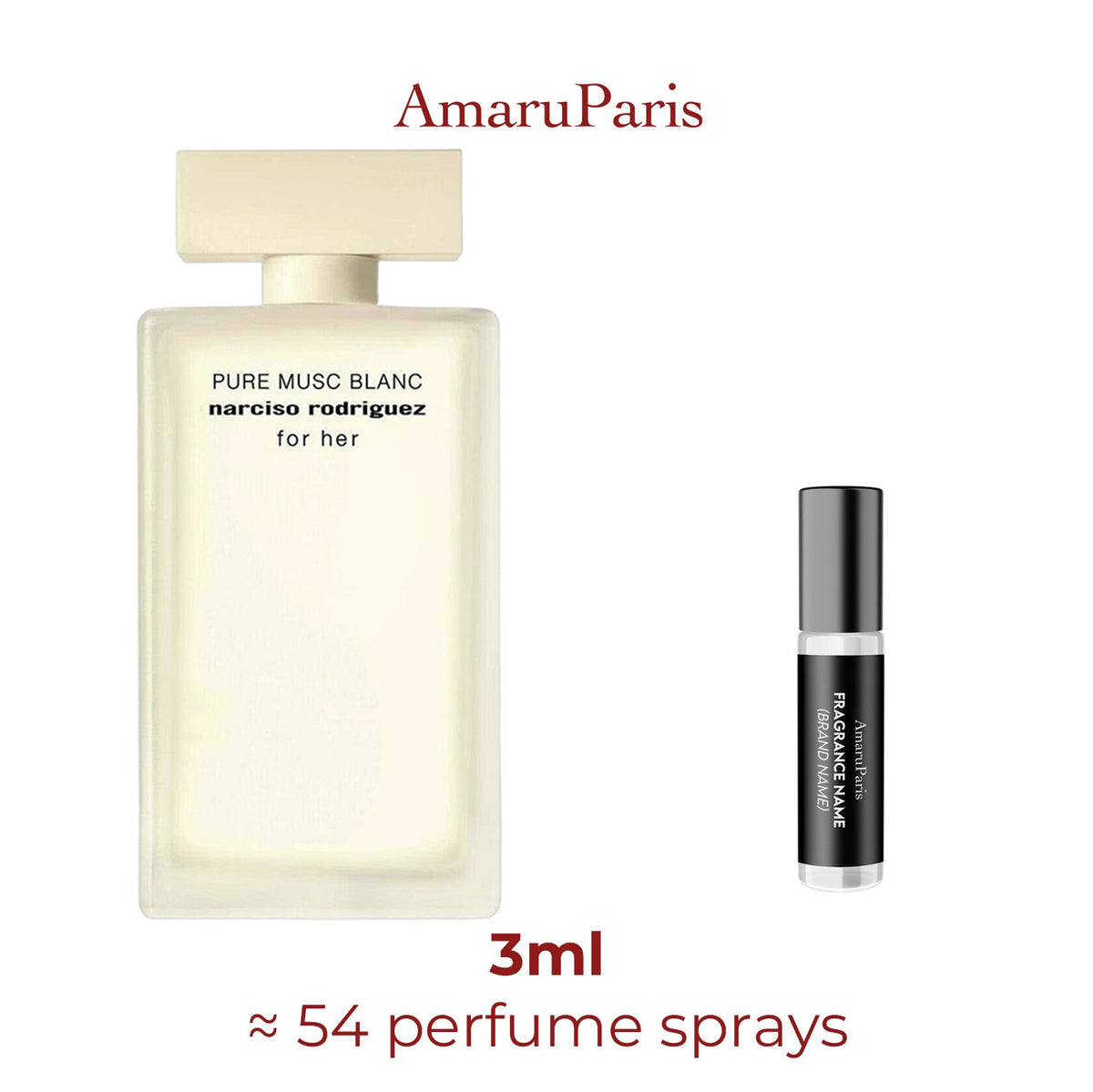 Parfum Pure Musc Blanc For Her Narciso Rodriguez pour femme - ParfumAmaruParis