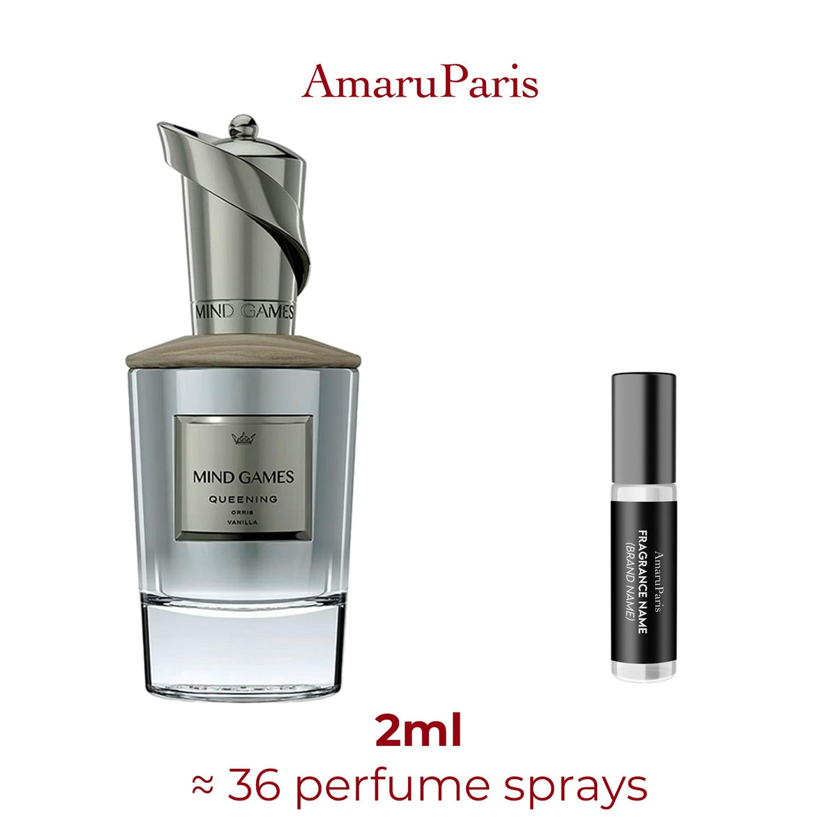 Parfum Queening Mind Games unisexe - ParfumAmaruParis