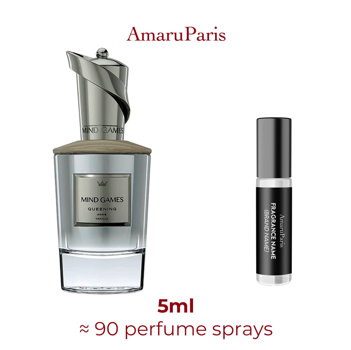 Parfum Queening Mind Games unisexe - ParfumAmaruParis