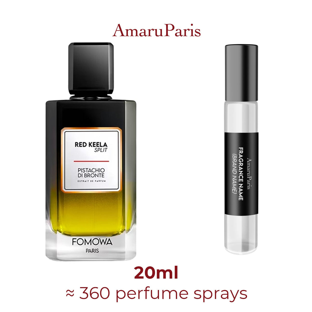 Parfum Red Keela Splita FOMOWA Paris unisexe - ParfumAmaruParis