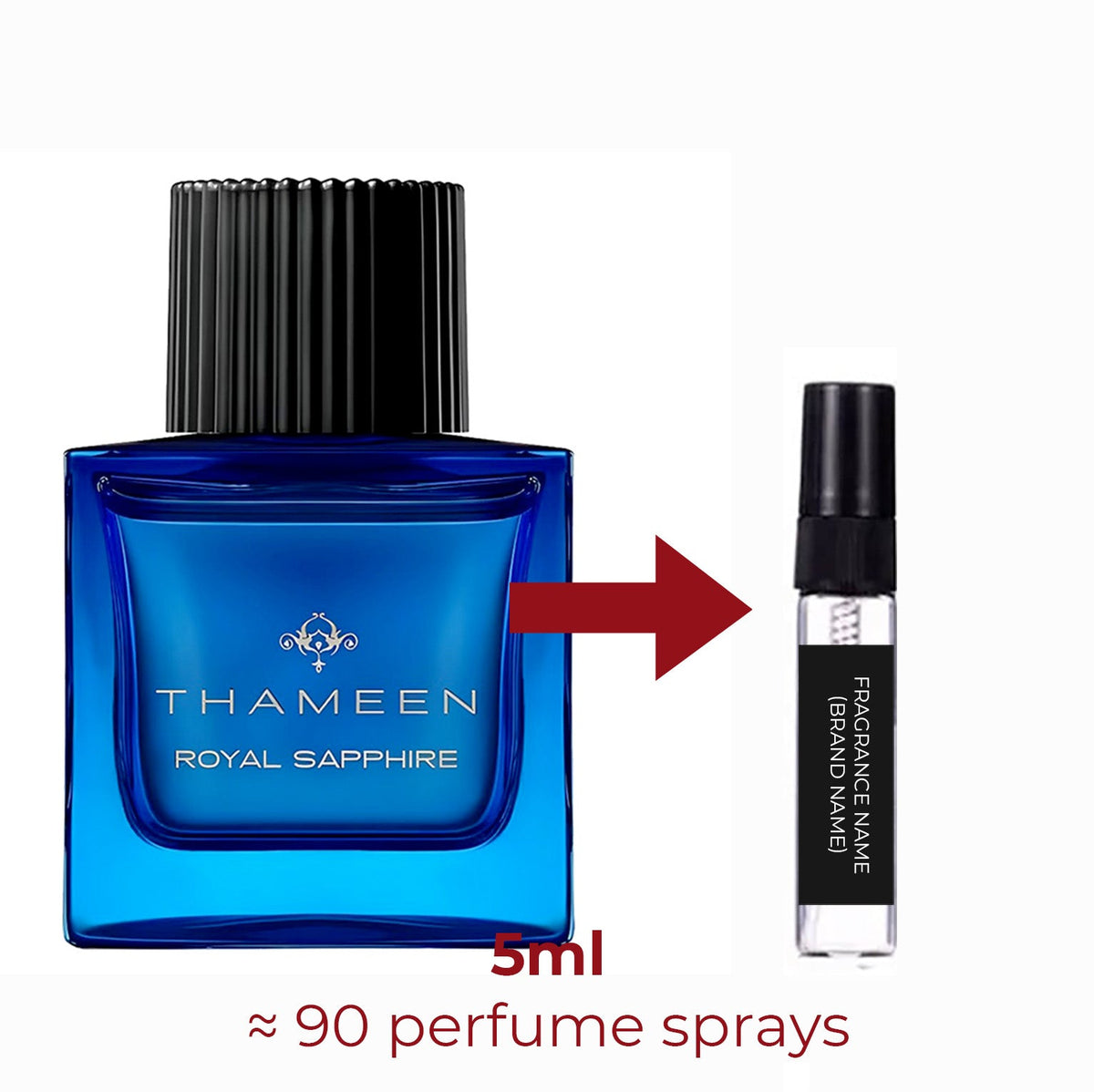Parfum Royal Sapphire Thameen unisexe - ParfumAmaruParis