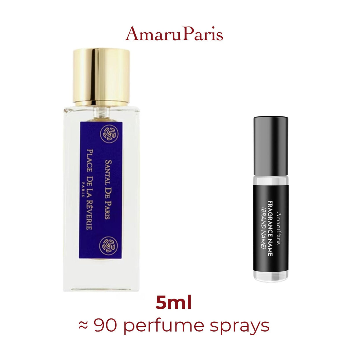 Parfum Santal de Paris Place de la Rêverie decant - 5ml